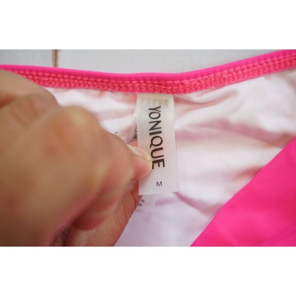 Yonique Women’s Pink Bikini Bottoms - Size M, NWOT - Picture 5 of 6
